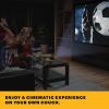 imageKODAK Projector Screen  100 Fixed Frame Home Projection Screen with Black Velvet Frame Durable PVC ampamp Wall Mount Kit  160 View Angle 169 11 Full HD 4K 8K ampamp Active 3D Ready for Movies ampamp Gaming100 