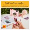 imageKODAK Smile 2in1 Digital Instant Print Camera ampamp Wireless Bluetooth Photo Printer  10MP SpecialEffect Rotating Lens Zink 2x3 StickyBack Photos Print via Fun App from Smart Devices  BlackPink