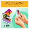 imageKODAK Smile 2in1 Digital Instant Print Camera ampamp Wireless Bluetooth Photo Printer  10MP SpecialEffect Rotating Lens Zink 2x3 StickyBack Photos Print via Fun App from Smart Devices  BlackGreen