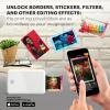 imageKODAK Step Instant Smartphone Photo Printer  Portable Mini Color Wireless Mobile Printer  Zink 2x3 StickyBack Photos  Bluetooth Compatible with iOS ampamp Android Devices  Fun Editing App  BlackWhite