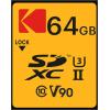 imageKodak 64GB UHSII U3 V90 Ultra Pro SDXC Memory Card  Up to 300MBs Read Speed and 270MBs Write Speed64 GB