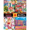 imageRoseArt  Kodak 4 in 1 Multipack  4 X 1000 Piece Adult Jigsaw PuzzleCastle