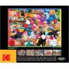 imageRoseArt  Kodak Premium  Ariel View of Manhattan New York City  1500 Piece Jigsaw Puzzle for AdultsCats and Yarn