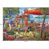imageRoseArt  Kodak Premium  Bird Bath Garden  1000 Piece Jigsaw Puzzle for AdultsFamily Beach Vacation