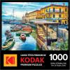 imageRoseArt  Kodak Premium  Bird Bath Garden  1000 Piece Jigsaw Puzzle for AdultsHarbor of Naples Italy