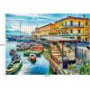 imageRoseArt  Kodak Premium  Bird Bath Garden  1000 Piece Jigsaw Puzzle for AdultsHarbor of Naples Italy