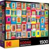 imageRoseArt  Kodak Premium  Cinque Terre Riomaggiore Village Italy  1500 Piece Jigsaw Puzzle for AdultsColorful Windows and Doors