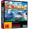 imageRoseArt  Kodak Premium  Colorful Procida Island and Boats Italy  550 Piece Jigsaw Puzzle for Adults