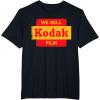 imageVintage We Sell Kodak Film Retail sign design TShirtBlack