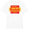 imageVintage We Sell Kodak Film Retail sign design TShirtWhite