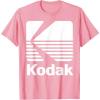 image80s Vintage Kodak Logo  White TShirtPink