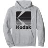 image80s Vintage Kodak Logo Pullover HoodieHeather Grey