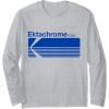 imageEktachrome Film Vintage Logo Long Sleeve TShirtHeather Grey
