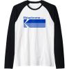 imageEktachrome Film Vintage Logo Raglan Baseball TeeBlackWhite