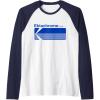 imageEktachrome Film Vintage Logo Raglan Baseball TeeNavy BlueWhite