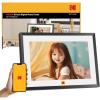 imageKODAK 101 Inch WiFi Digital Picture Frame1280x800 HD IPS Touch Screen Electronic Smart Photo Frame with 32 GB Memory AutoRotate Instantly Share PhotosVideos AnywhereBlackwhite Frame