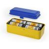 imageKODAK 120135 Film Case  for 8 Rolls of 120 Films  10 Rolls of 35mm Films  Retro Steel Case to Sort ampamp Safeguard Film Film is not Included RedBlue