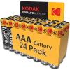 imageKODAK AAA Batteries 60 Pack  with 10 Years Shelf Life Long Lasting Alkaline Batteries AAA Size Pack 15V Mignon LR03 MN1500 AM3 Triple A Batteries24 Count Pack of 1