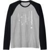 imageKODAK Kodachrome Art White Raglan Baseball TeeBlackAthletic Heather