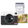 imageKODAK Mini Shot 3 Retro 4PASS 2in1 Instant Digital Camera and Photo Printer 3x3 inchesWhite