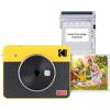 imageKODAK Mini Shot 3 Retro 4PASS 2in1 Instant Digital Camera and Photo Printer 3x3 inchesYellow