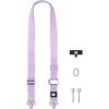 imageKODAK MultiPurpose Camera Strap Khaki  QuickDetach System Lightweight Durable Metal Swivels Multiple Usages SLR Cameras Compact Cameras Smart PhonesPurple