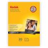 imageKODAK Picture Paper Vivid 4quotx6quot 100 count 66lb230gm2 weight 119 mil thickness Vivid color picture paper THIS PRODUCT IS NOT COMPATIBLE WITH THE KODAK DOCK PRINTERquot5 X 7  20 Sheets