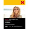 imageKODAK Picture Paper Vivid 4quotx6quot 100 count 66lb230gm2 weight 119 mil thickness Vivid color picture paper THIS PRODUCT IS NOT COMPATIBLE WITH THE KODAK DOCK PRINTERquot85 x 11  25 Sheets