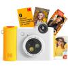 imageKODAK Smile 2in1 Digital Instant Print Camera ampamp Wireless Bluetooth Photo Printer  10MP SpecialEffect Rotating Lens Zink 2x3 StickyBack Photos Print via Fun App from Smart Devices  BlackWhite