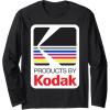 imageProducts By Kodak Vintage Logo Long Sleeve TShirtBlack
