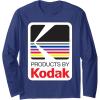 imageProducts By Kodak Vintage Logo Long Sleeve TShirtNavy Blue