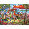 imageRoseArt  Kodak Premium  Bird Bath Garden  1000 Piece Jigsaw Puzzle for AdultsFamily Beach Vacation