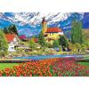 imageRoseArt  Kodak Premium  Hunsett Mill and The River Ant Norfolk England  1000 Piece Jigsaw Puzzle for AdultsBrienz Town and Flowers