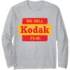 imageVintage We Sell Kodak Film Retail sign design Long Sleeve TShirtHeather Grey