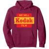 imageVintage We Sell Kodak Film Retail sign design Pullover HoodieBurgundy