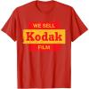 imageVintage We Sell Kodak Film Retail sign design TShirtRed