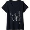 imageWomens KODAK Kodachrome Art White VNeck TShirtBlack
