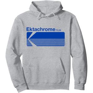 imageEktachrome Film Vintage Logo Pullover HoodieHeather Grey