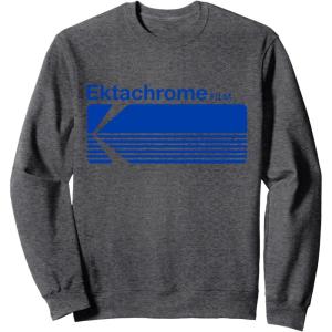 imageEktachrome Film Vintage Logo SweatshirtDark Heather Grey