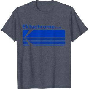 imageEktachrome Film Vintage Logo TShirtHeather Blue