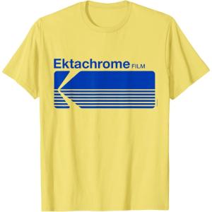 imageEktachrome Film Vintage Logo TShirtLemon Yellow