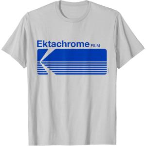 imageEktachrome Film Vintage Logo TShirtSilver Grey