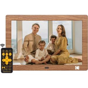 imageKODAK 101 Inch WiFi Digital Picture Frame1280x800 HD IPS Touch Screen Electronic Smart Photo Frame with 32 GB Memory AutoRotate Instantly Share PhotosVideos AnywhereKhakiNO WIFI