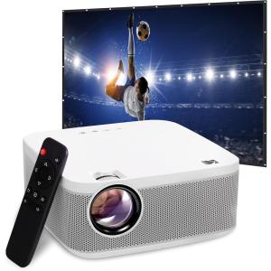 imageKODAK FLIK X10 Full HD Multimedia Projector  Mini Portable Compact Home Theater System with Remote Control Native 1080p Video Projection ampamp HDMI Cable  Watch Movies from iPhone Laptop ampamp MoreProjector  Kit