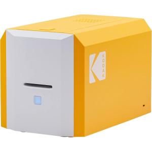 imageKODAK ID100S Photo ID Card Printer Easy to Use Compact Single Sided Color Printing 300x1200dpi EdgetoEdge Printing Hand Feeding