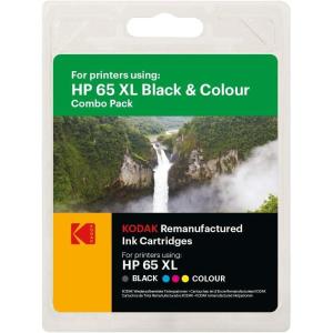 imageKODAK Ink Cartridge HP 65XL Black and Tricolor 55033