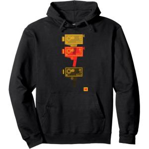 imageKODAK M7 Movie Camera Art Pullover HoodieBlack