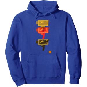 imageKODAK M7 Movie Camera Art Pullover HoodieRoyal Blue