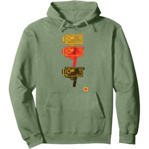 imageKODAK M7 Movie Camera Art Pullover HoodieSage Green