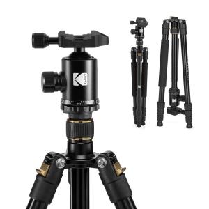 imageKODAK Photo Gear 63 Tripod ampamp Monopod with 360 Ball Head  Premium Professional 2in1 Aluminum Camera Stand with Bluetooth Remote Control ampamp Smartphone Adapter  Compact ampamp Portable for Work ampamp Travel